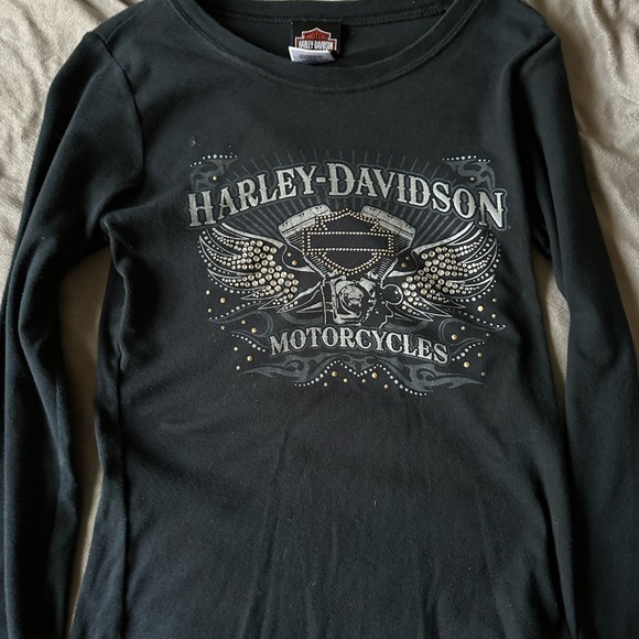 Harley Davidson Orlando Fl long sleeve medium t-shirt - Picture 6 of 8